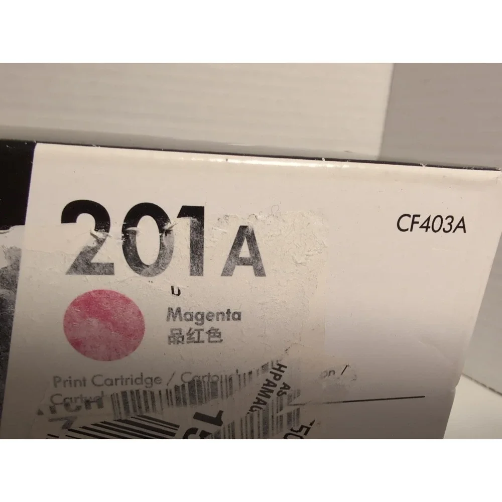 NEW GENUINE - HP 201A MAGENTA TONER - CF403A Sealed Box